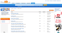 Desktop Screenshot of forum.pricebat.ca
